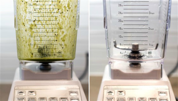Before and After on How to Clean a Blender | Life Hacks: Easy Blender Cleaning, Ironing, and Vinegar Uses