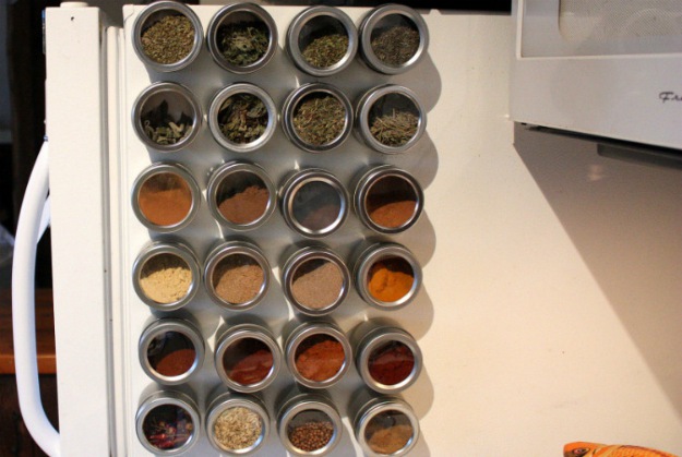 Magnetic Spice Rack | Kitchen Storage Hacks That Think Inside The Box