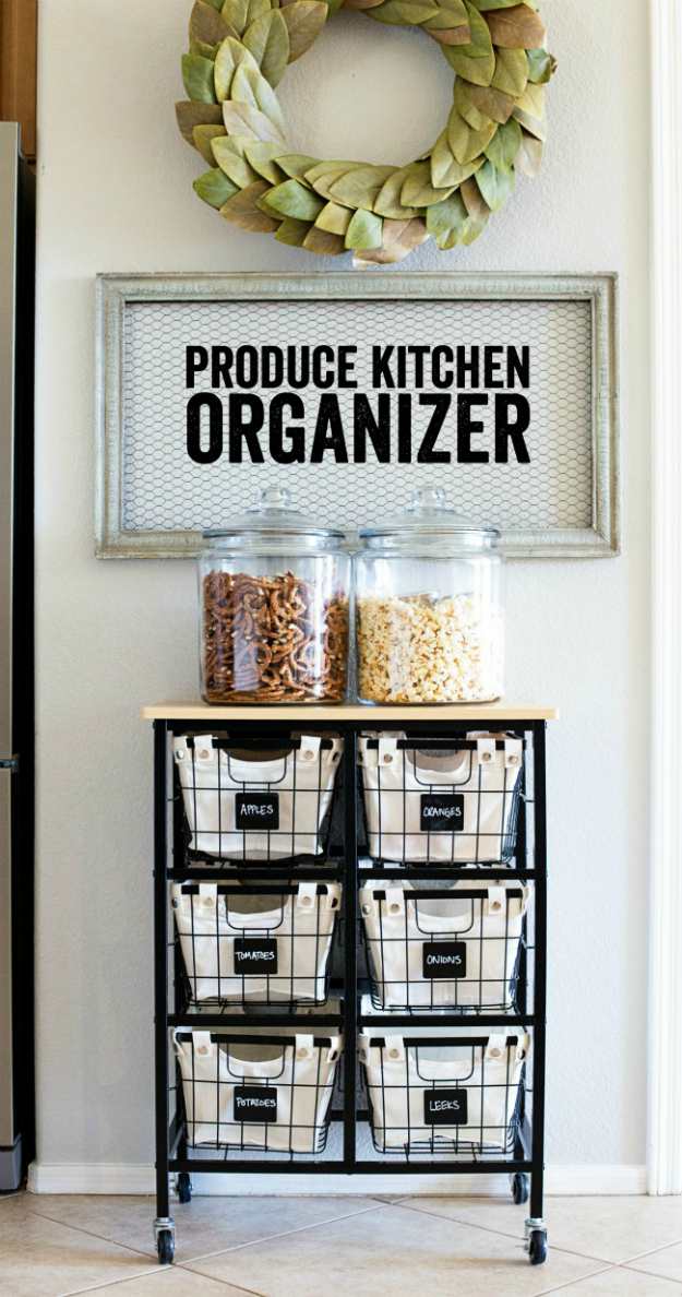 Produce Kitchen Organization | Kitchen Storage Hacks That Think Inside The Box