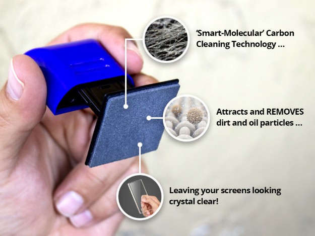 ScreenKlean Patented Carbon Molecular Cleaning Technology | A Cleaner Screen, A Healthier You