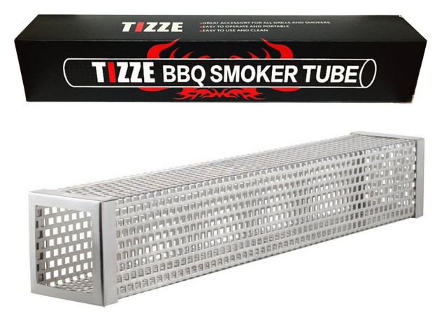 TIZZE Pellet Smoker Tube | Smart Grill Accessories For The Above-Average Griller