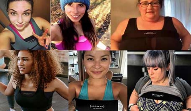 Pictures of women wearing Boobuddy | Products Every Woman In Your Life Will Thank You For